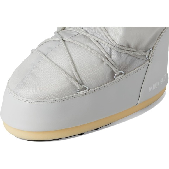 NEW Moon Boot Icon Nylon Womens Size EU 39/41 US 8 - 9.5 Grey Snow Boot - Picture 5 of 6